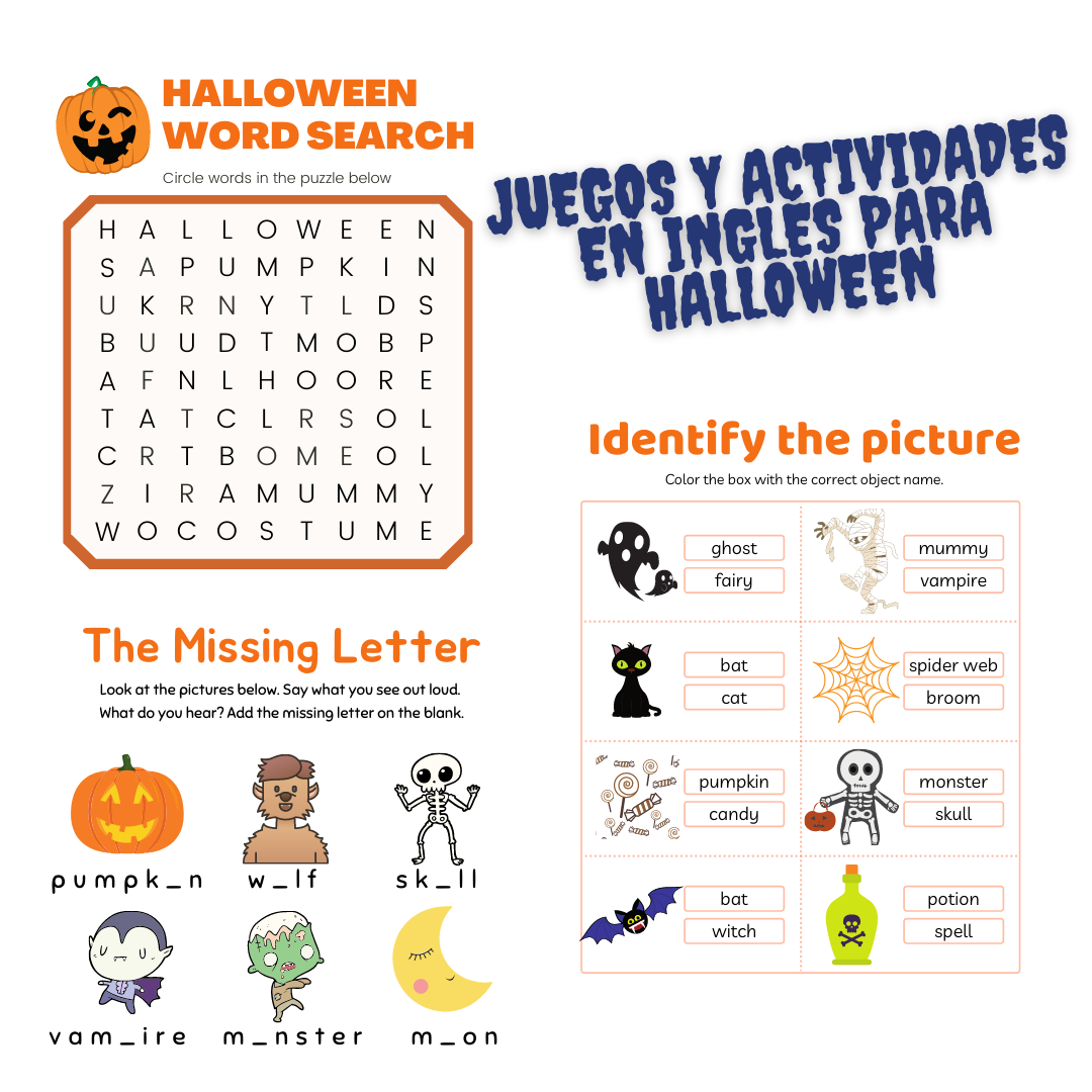 Juegos y actividades para Halloween - En